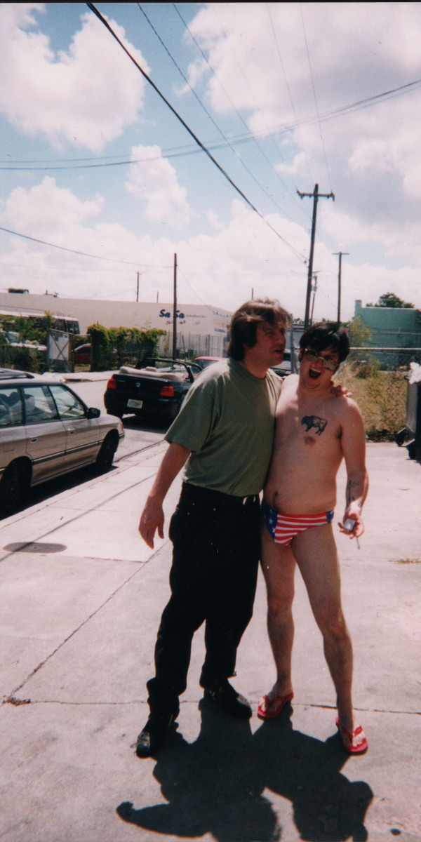 Jonathan Poneman (leader of Sub Pop) and Isaac Brock (Modest Mouse, Ugly Casanova)