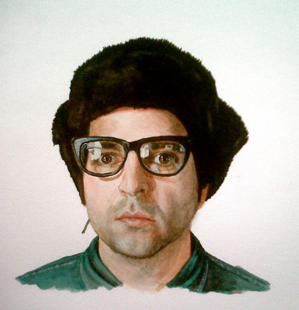 Derek Erdman, painted by Shannon Perry