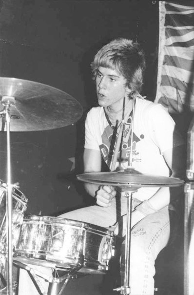 Duff McKagan as teenage drummer